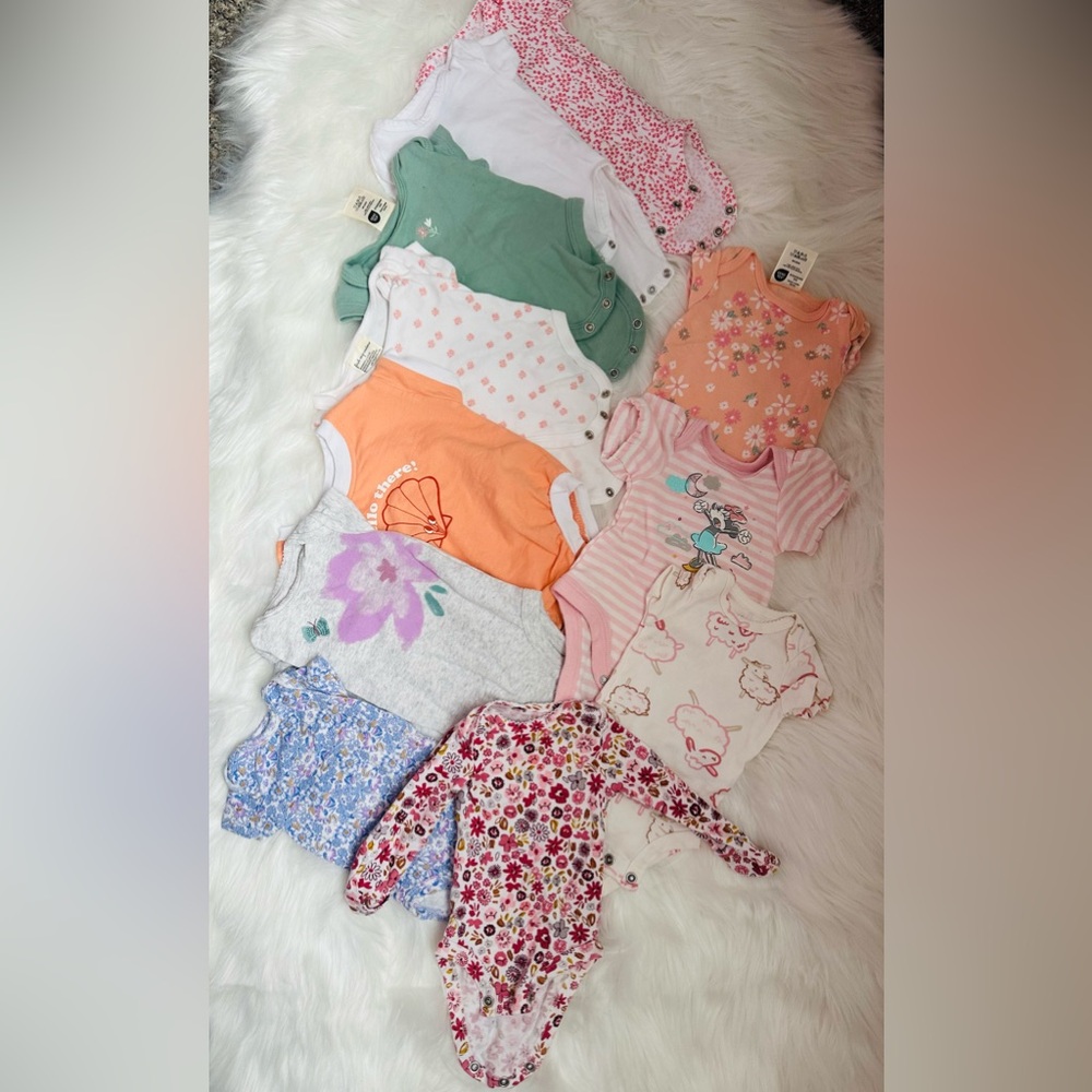 Assorted Baby Onesies Set